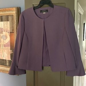 NWOT Tahari  Plum Colored Jacket